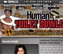 Human Toilet Bowls